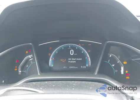 2019 Honda Civic Ex-L из США, поврежденный, VIN 2HGFC1F72KH650217